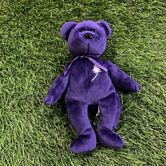 Ty Beanie Babies 1997 Princess Diana Bear Plush - Picture 1 of 5